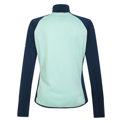 Mint Green-Moonlight Denim - Back - Dare 2B Womens-Ladies Ascending Contrast Core Stretch Jacket