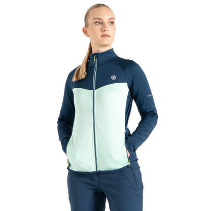 Mint Green-Moonlight Denim - Lifestyle - Dare 2B Womens-Ladies Ascending Contrast Core Stretch Jacket