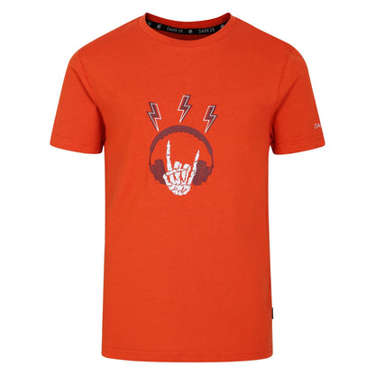 Cinnamon - Front - Dare 2B Childrens-Kids Trailblazer II Skeleton Hand T-Shirt