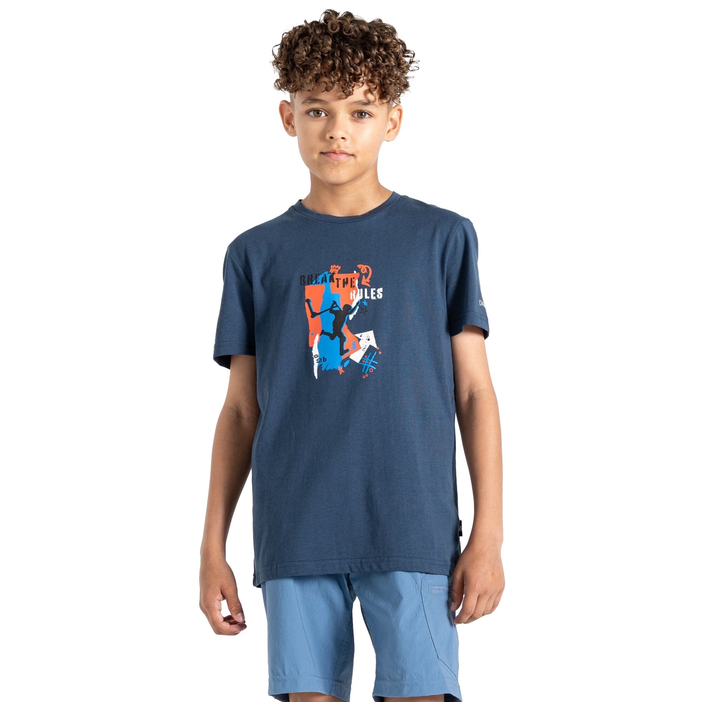 Moonlight Denim - Lifestyle - Dare 2B Childrens-Kids Trailblazer II Skating Scene T-Shirt