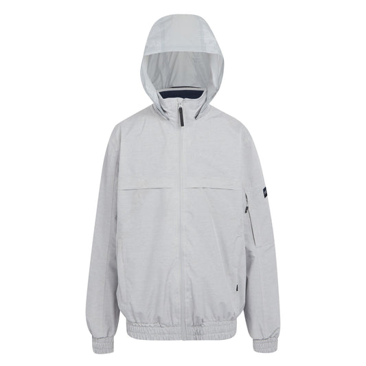 Silver Grey - Front - Regatta Mens Shorebay II Waterproof Jacket