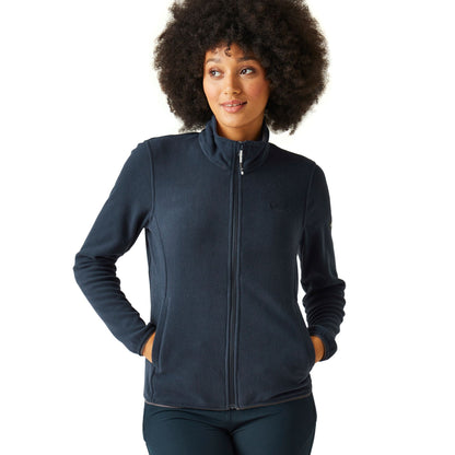 Navy - Lifestyle - Regatta Womens-Ladies Clemence IV Full Zip Fleece