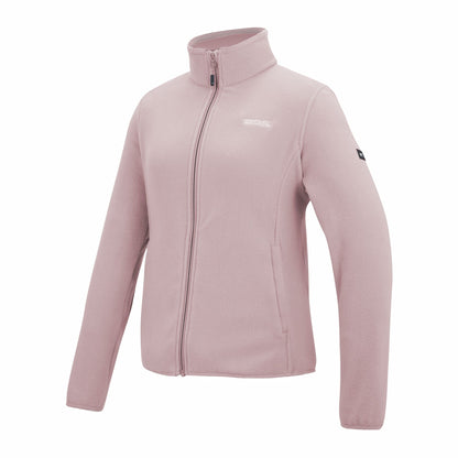 Powder Lilac - Side - Regatta Womens-Ladies Clemence IV Full Zip Fleece