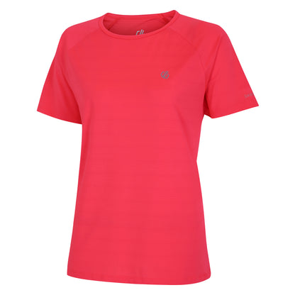 Neon Pink - Side - Dare 2B Womens-Ladies Gravitate T-Shirt