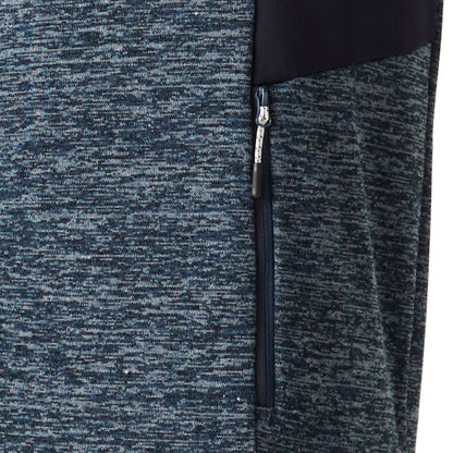 Moonlight Denim-Moonlight Denim Marl - Pack Shot - Regatta Mens Coladane VI Marl Full Zip Fleece Jacket