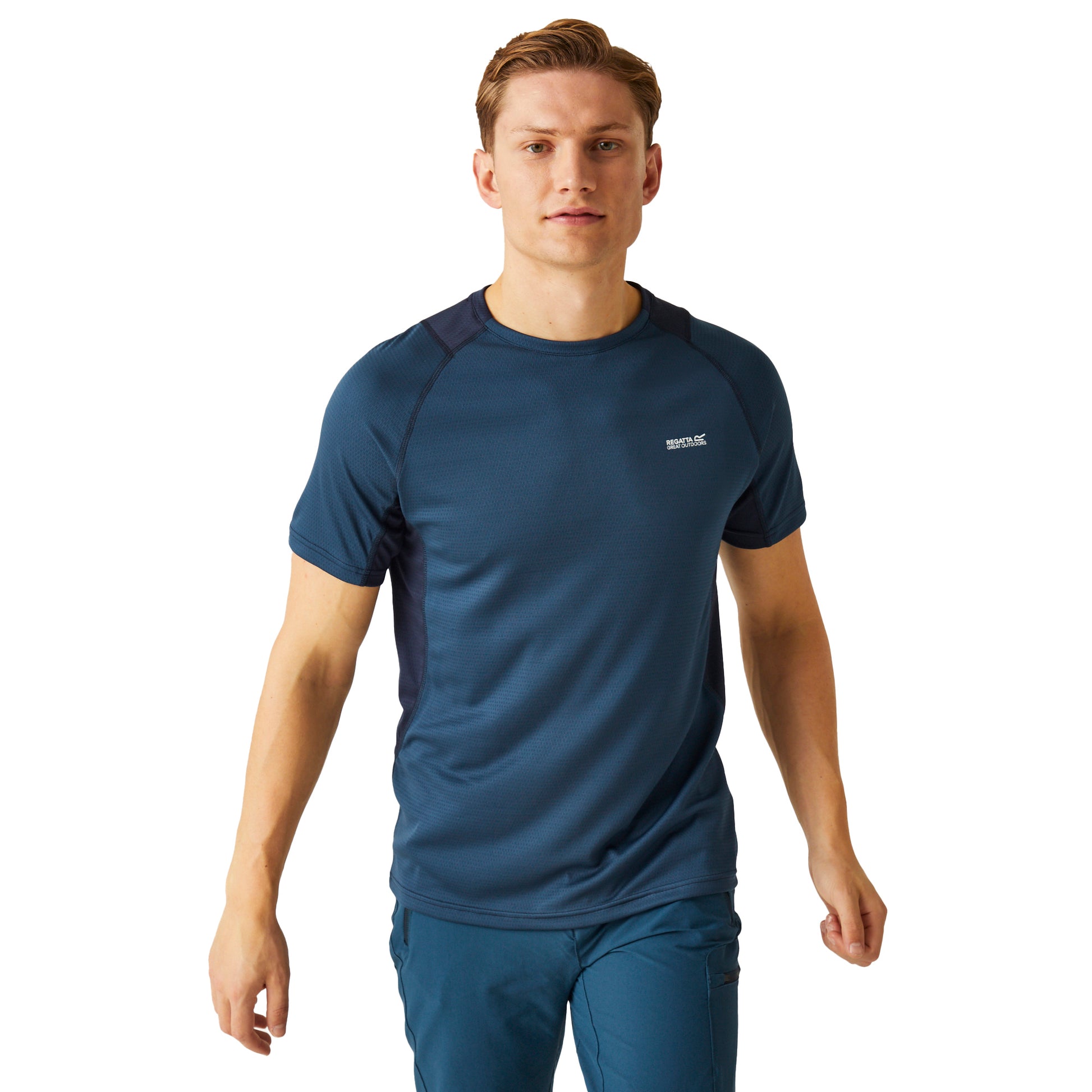 Blue-Navy - Lifestyle - Regatta Mens Virda IV T-Shirt