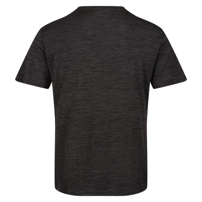 Seal Grey Marl - Back - Regatta Mens Fingal VII Quick Dry Breathable T-Shirt