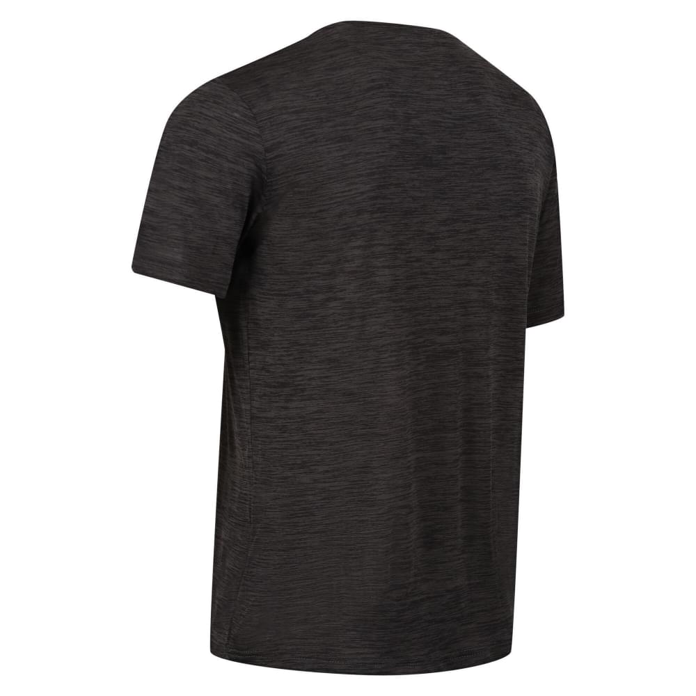 Seal Grey Marl - Side - Regatta Mens Fingal VII Quick Dry Breathable T-Shirt