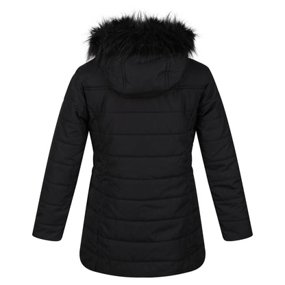 Black - Back - Regatta Childrens-Kids Fabrizia Padded Jacket