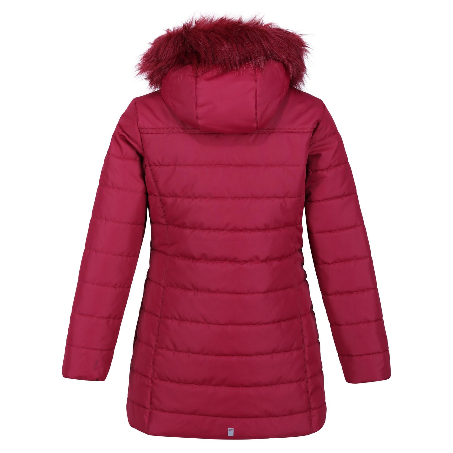Rumba Red - Back - Regatta Childrens-Kids Fabrizia Padded Jacket