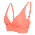 Shell Pink - Side - Regatta Womens-Ladies Paloma Plain Bikini Top