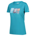 Tahoe Blue - Side - Regatta Womens-Ladies Fingal VIII Ocean T-Shirt