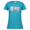 Tahoe Blue - Front - Regatta Womens-Ladies Fingal VIII Ocean T-Shirt