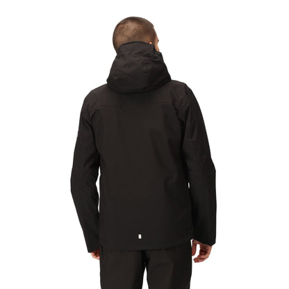 Black-Magnet - Pack Shot - Regatta Mens Birchdale Waterproof Jacket