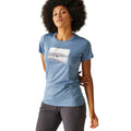 Coronet Blue - Lifestyle - Regatta Womens-Ladies Fingal VIII Yoga Pose T-Shirt
