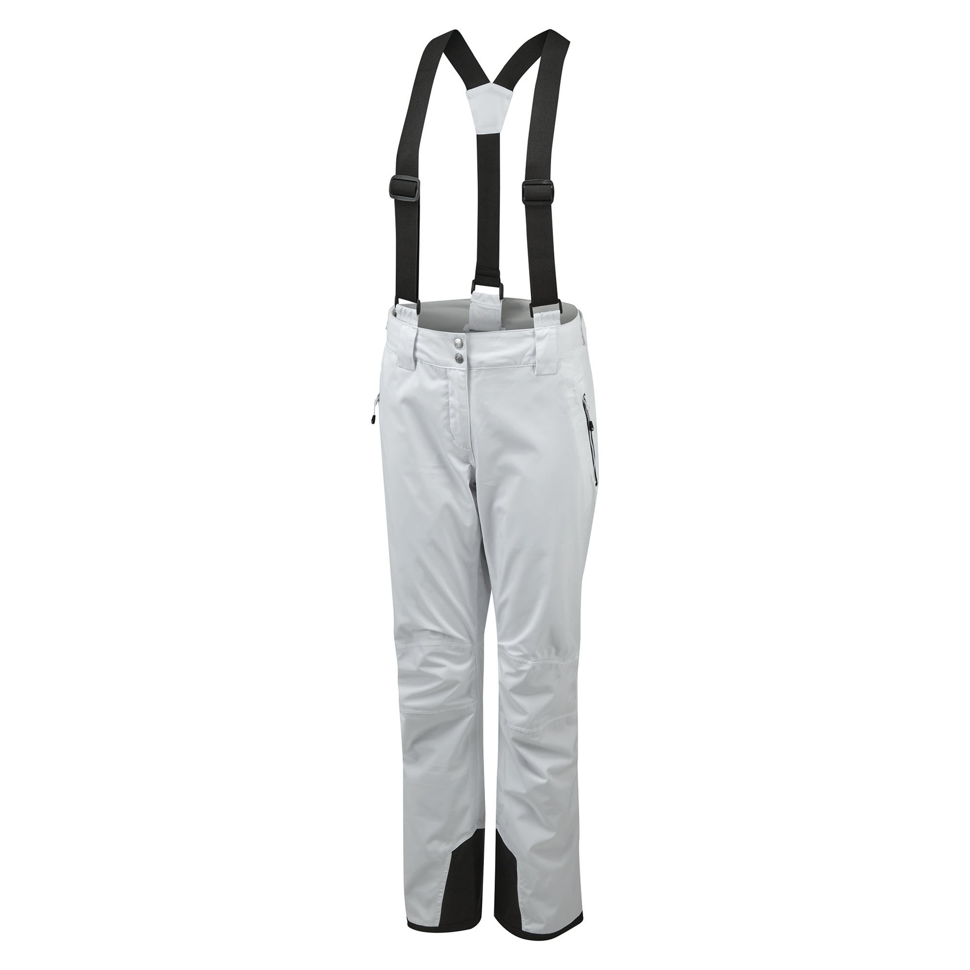 White - Side - Dare 2B Womens-Ladies Diminish Insulated Ski Trousers