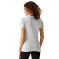 Cyberspace - Pack Shot - Regatta Womens-Ladies Fingal VIII Logo Marl T-Shirt