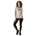 Cyberspace - Close up - Regatta Womens-Ladies Fingal VIII Logo Marl T-Shirt