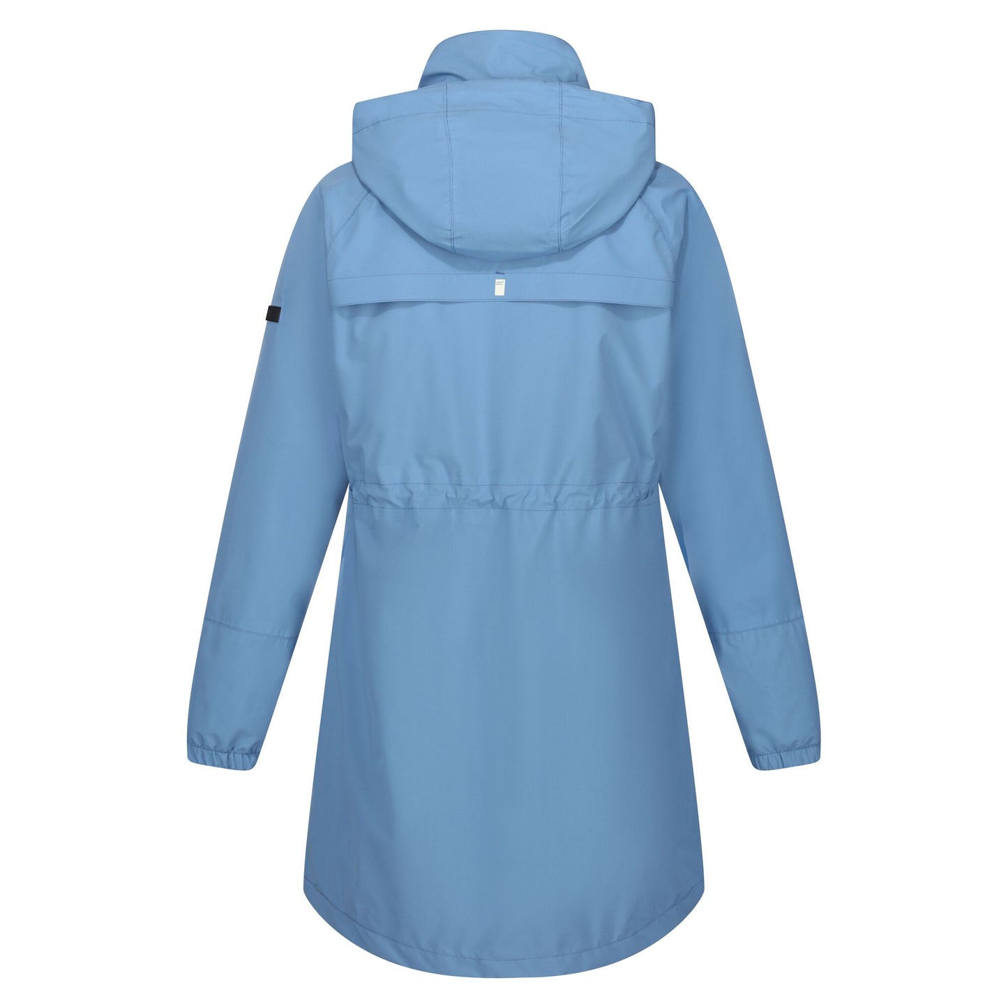 Coronet Blue-White - Back - Regatta Womens-Ladies Sagano Waterproof Jacket