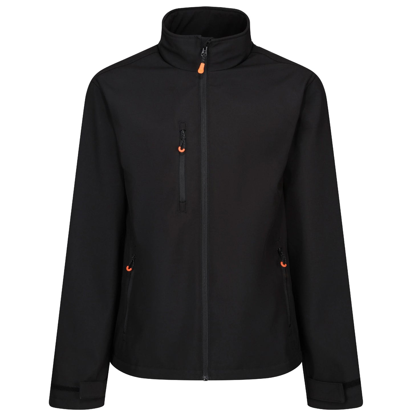 Black - Front - Regatta Professional Mens Thermogen Heated Soft Shell Jacket
