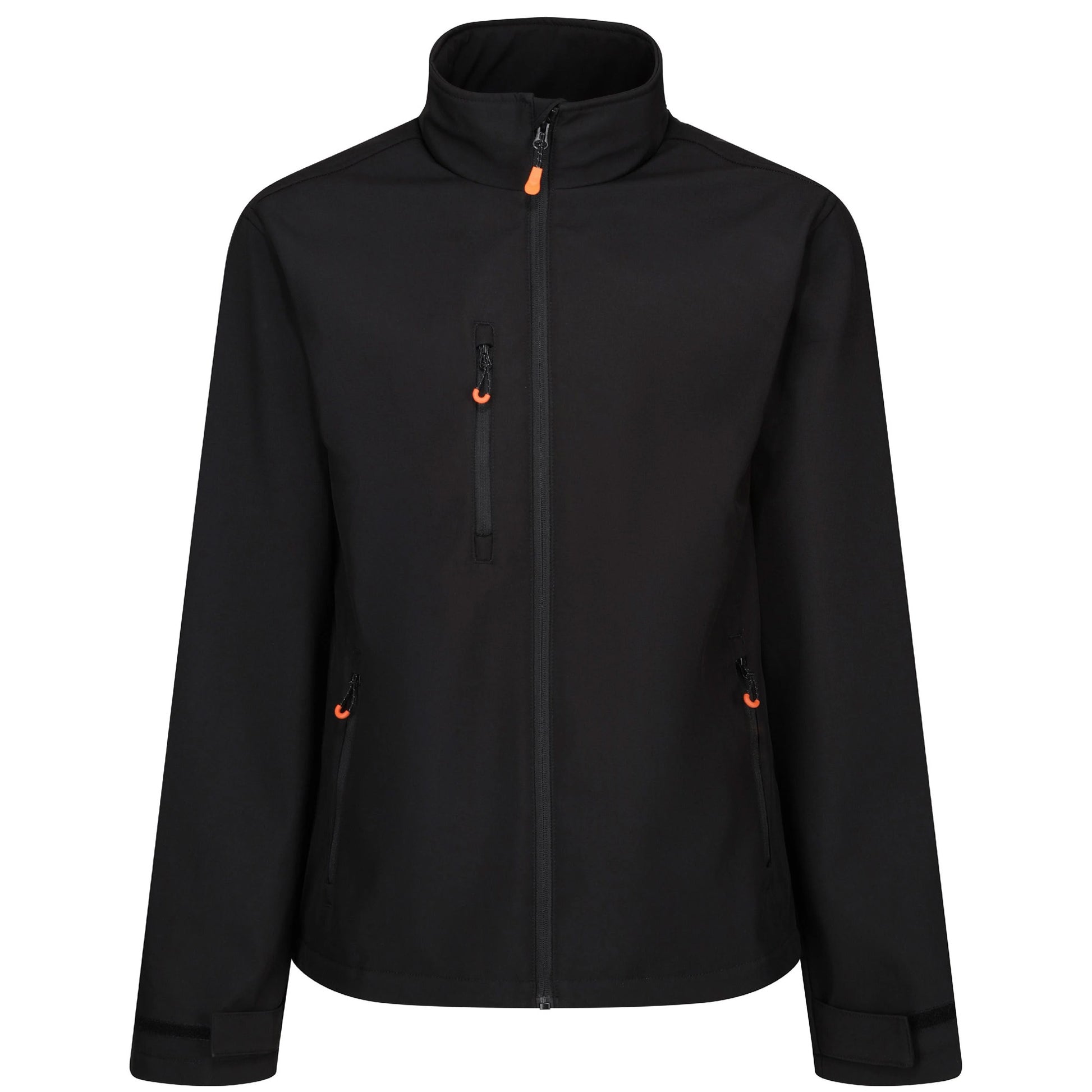 Black - Front - Regatta Professional Mens Thermogen Heated Soft Shell Jacket