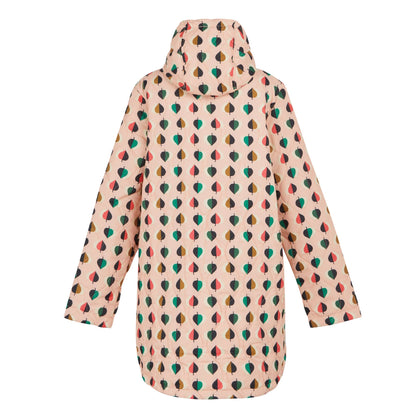 Pink - Back - Regatta Womens-Ladies Tiny Elm Quilted Mid Length Jacket