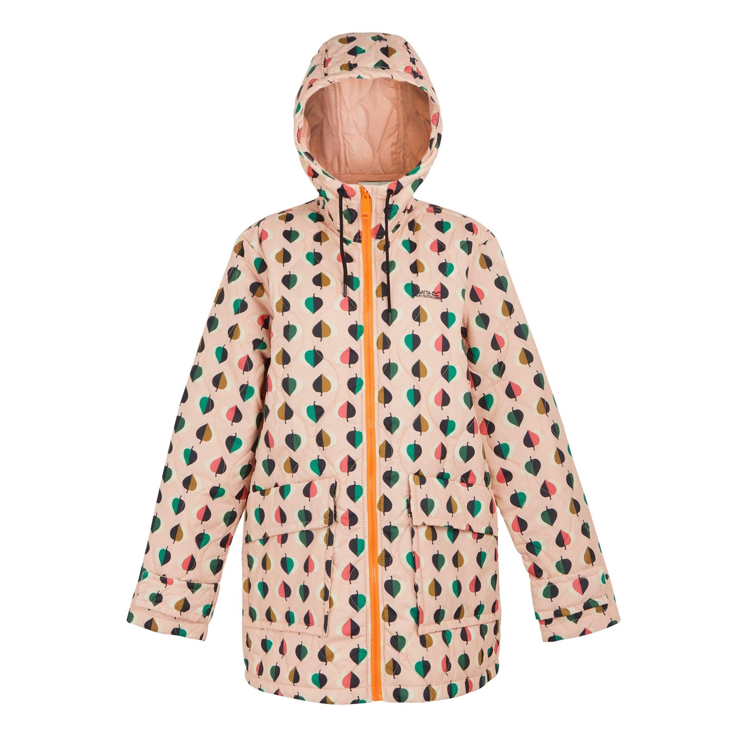 Pink - Front - Regatta Womens-Ladies Tiny Elm Quilted Mid Length Jacket