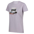 Lilac Frost - Side - Regatta Womens-Ladies Fingal VIII Photograph T-Shirt