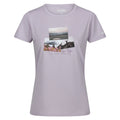 Lilac Frost - Front - Regatta Womens-Ladies Fingal VIII Photograph T-Shirt