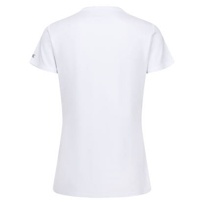 White - Back - Regatta Womens-Ladies Fingal VIII Mountain T-Shirt
