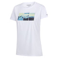 White - Side - Regatta Womens-Ladies Fingal VIII Mountain T-Shirt