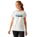 White - Lifestyle - Regatta Womens-Ladies Fingal VIII Mountain T-Shirt