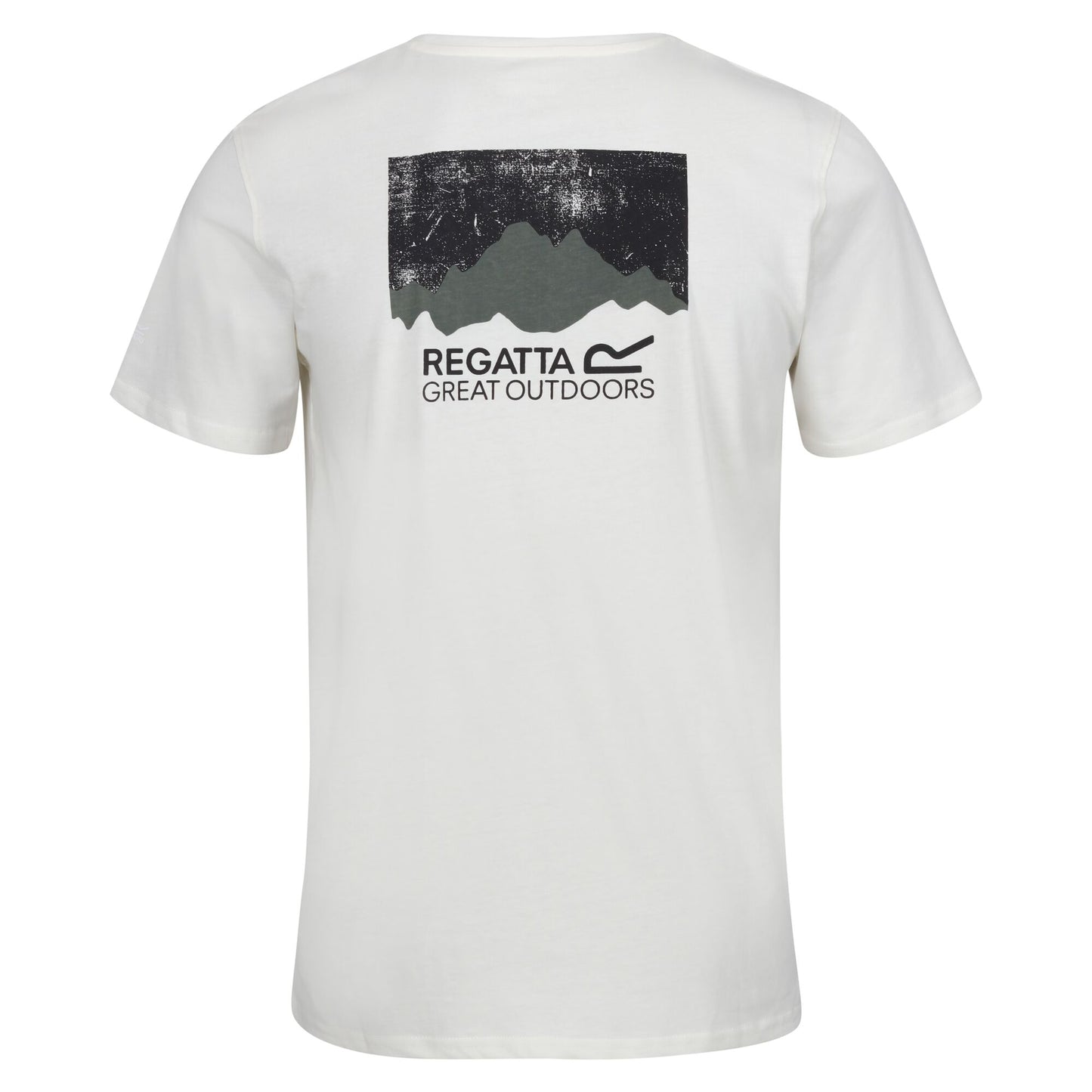 Marshmallow - Back - Regatta Mens Breezed IV Graphic Print T-Shirt