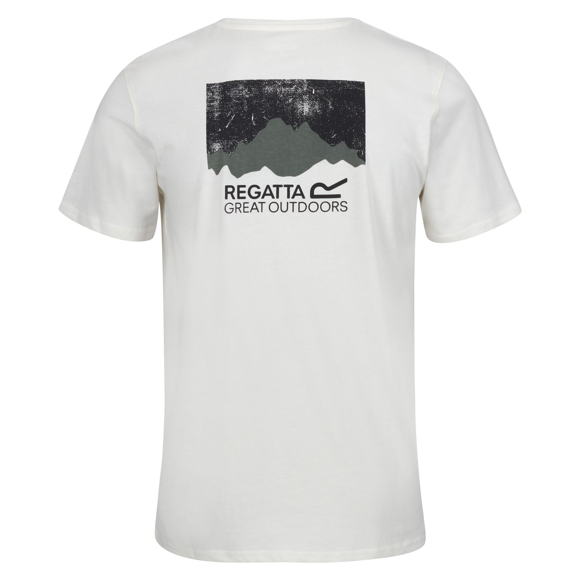 Marshmallow - Back - Regatta Mens Breezed IV Graphic Print T-Shirt