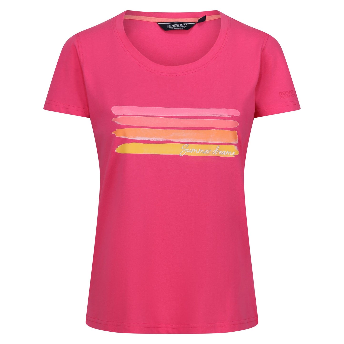 Hot Pink - Front - Regatta Womens-Ladies Filandra VIII T-Shirt