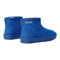 Oxford Blue - Back - Regatta Childrens-Kids Risely Faux Fur Lined Waterproof Snow Boots