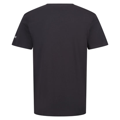 Ash - Back - Regatta Mens Breezed IV Rock T-Shirt