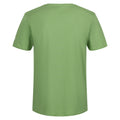 Piquant Green - Back - Regatta Mens Breezed IV Tree T-Shirt