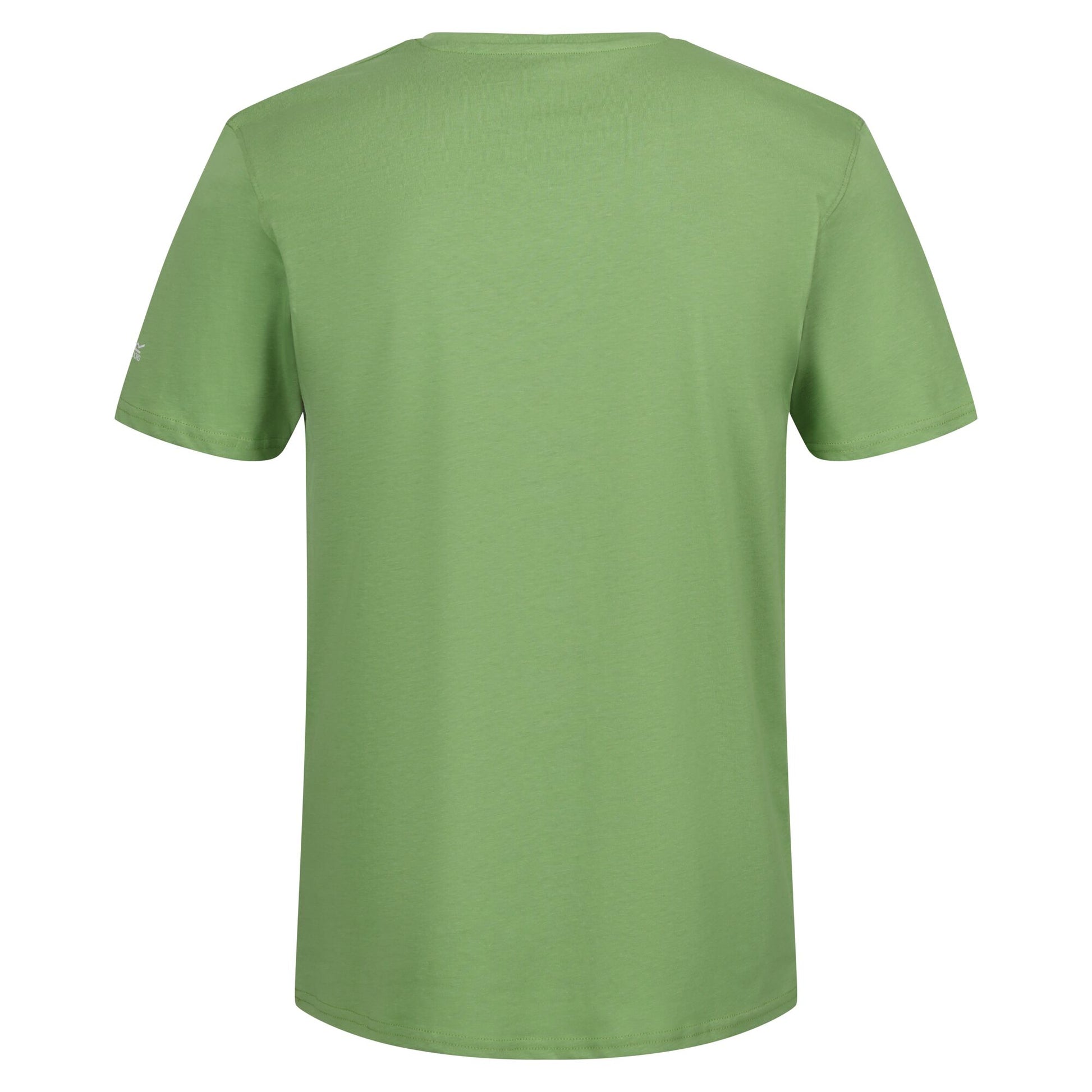 Piquant Green - Back - Regatta Mens Breezed IV Tree T-Shirt