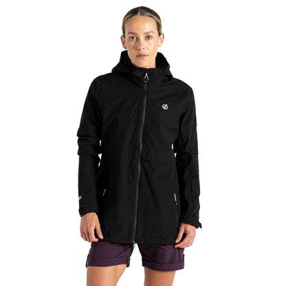 Black - Lifestyle - Dare 2B Womens-Ladies Switch Up II Waterproof Jacket