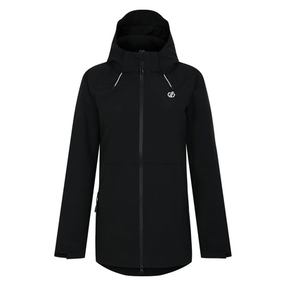 Black - Front - Dare 2B Womens-Ladies Switch Up II Waterproof Jacket