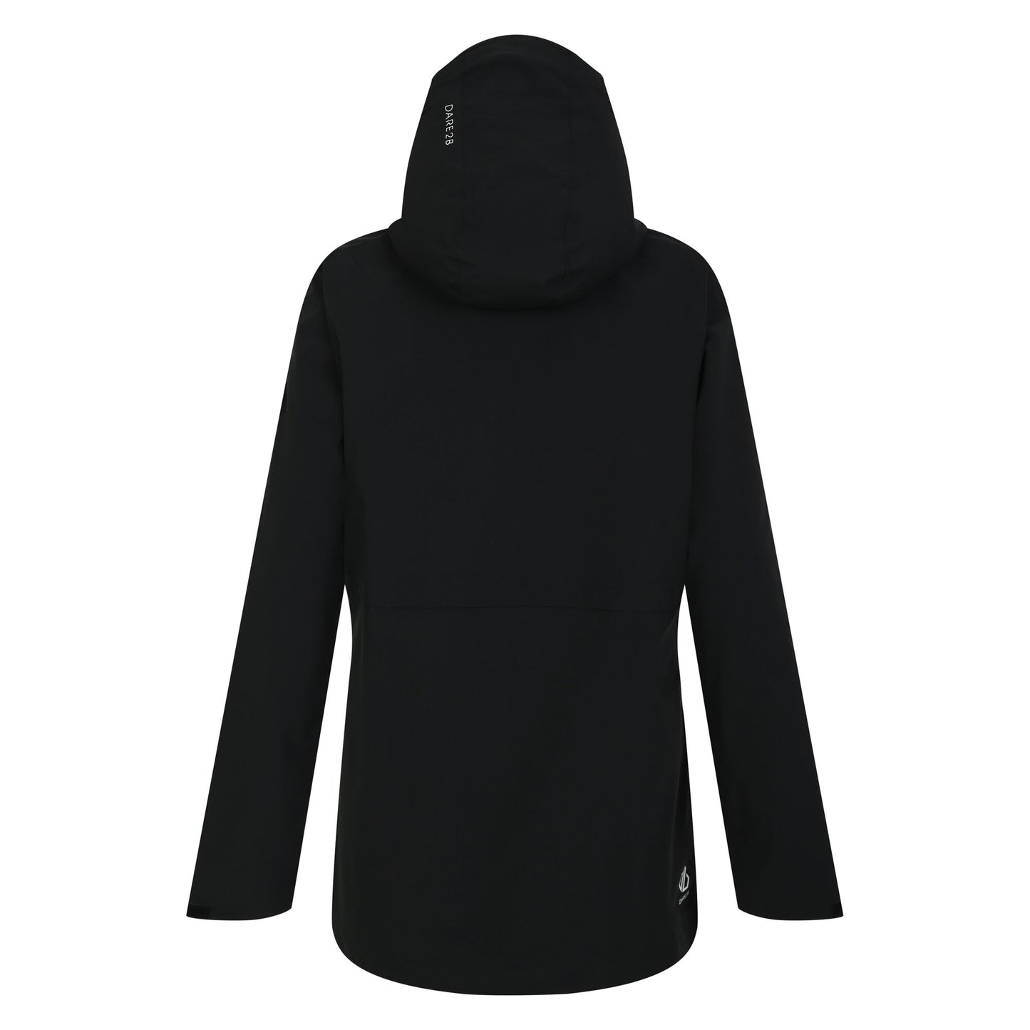 Black - Back - Dare 2B Womens-Ladies Switch Up II Waterproof Jacket