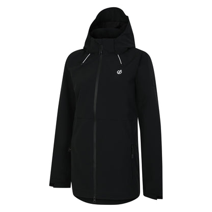 Black - Side - Dare 2B Womens-Ladies Switch Up II Waterproof Jacket