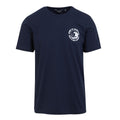 Navy - Front - Regatta Mens Cline VIII Wave T-Shirt