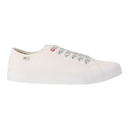 White - Side - Regatta Womens-Ladies Marine Pump Shoes
