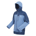 Coronet Blue-Moonlight Denim - Side - Regatta Mens Highton III Stretch Waterproof Jacket