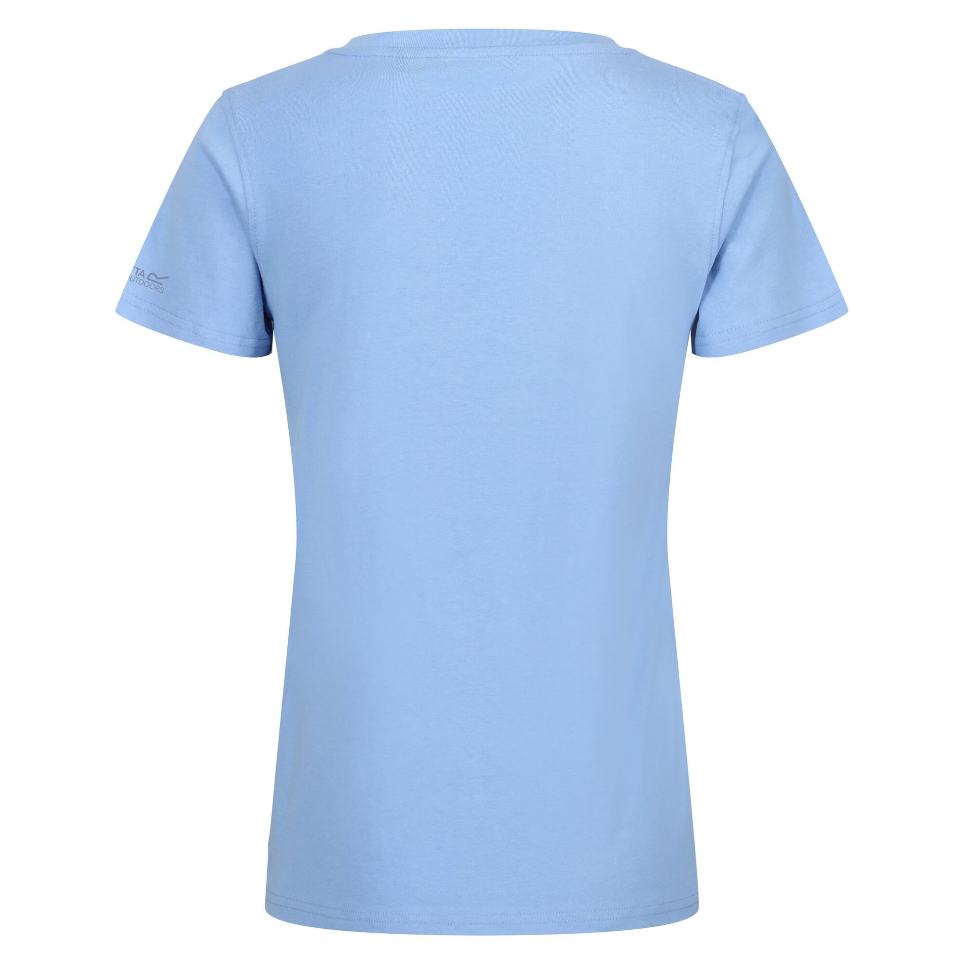 Hydrangea Blue - Back - Regatta Womens-Ladies Filandra VIII Palm Tree T-Shirt