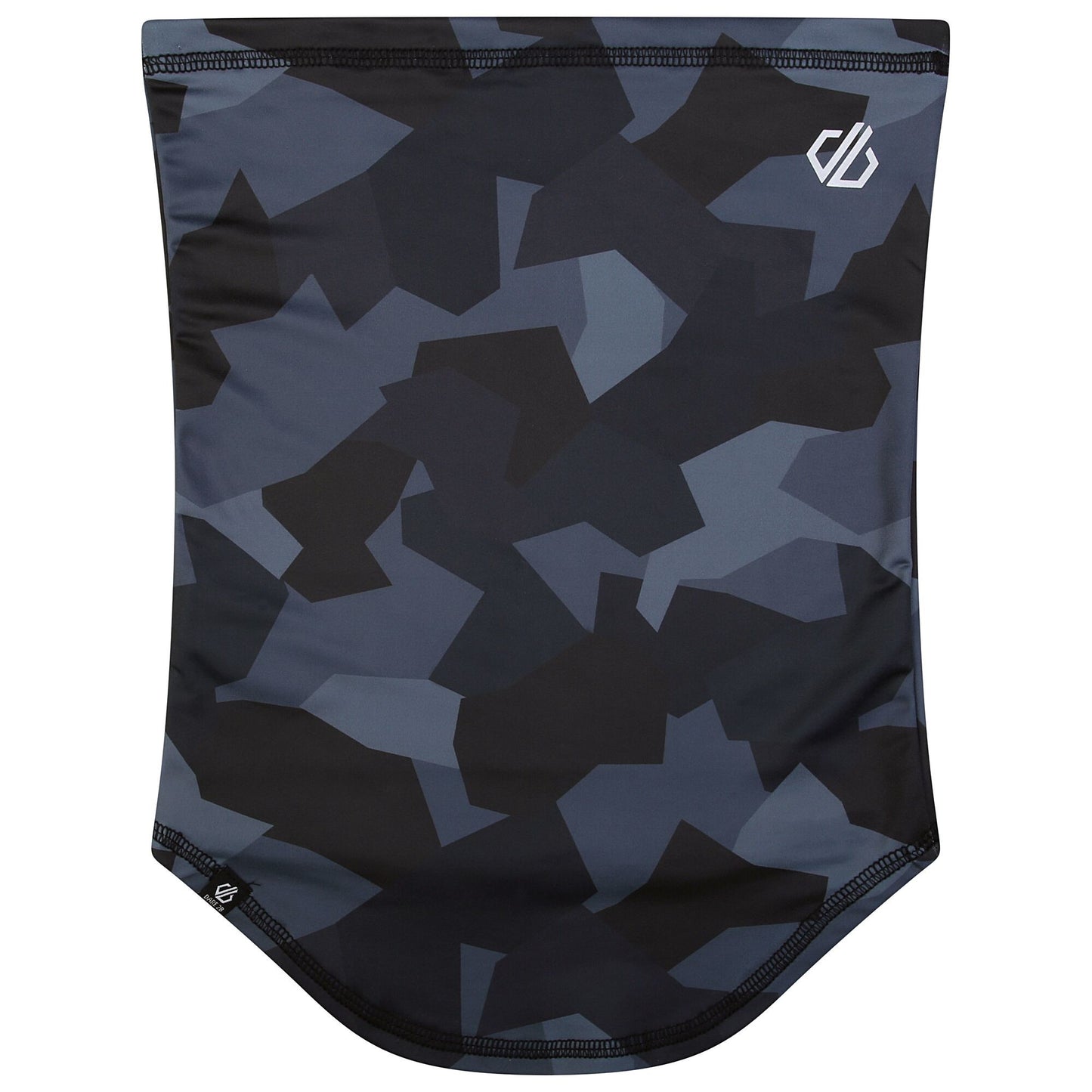 Black - Back - Dare 2B Unisex Adult Niveous Geo Camo Neck Gaiter