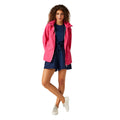 Hot Pink - Lifestyle - Regatta Womens-Ladies Navassa Waterproof Jacket