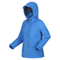 Sonic Blue - Side - Regatta Womens-Ladies Navassa Waterproof Jacket